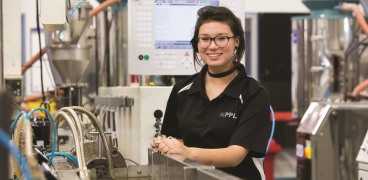 Plastics Industry Offers Apprentice a Bright Future